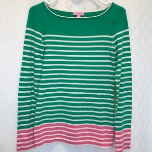 Lilly Pulitzer “Maria” Boatneck Sweater